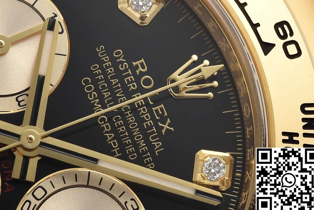 Rolex Clean Bezel Diamond Daytona Factory M126508 Cosmograph Gold Hourmarker 0129